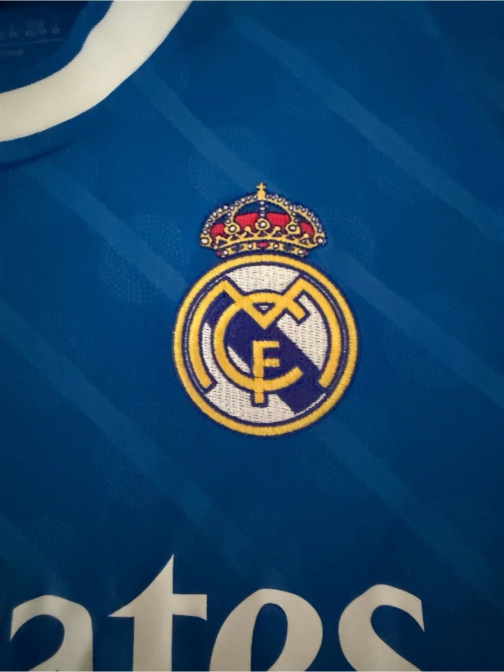 Adidas Real Madrid 3rd Blue Soccer Jersey JV5845 Men’s Sz: XSmall